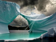 Leading Tickles iceberg